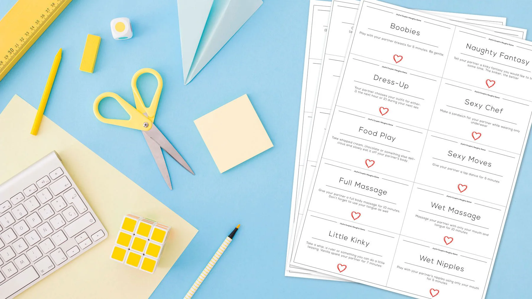 Naughty Game (Printable) - Image 3